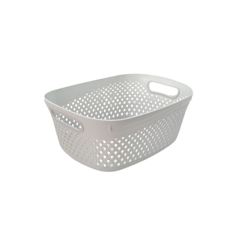 OUTLET Cesto canasto organizador 32.5x25.5x17.5cm Outlet Cesto Canasto Organizador 32.5x25.5x17.5cm