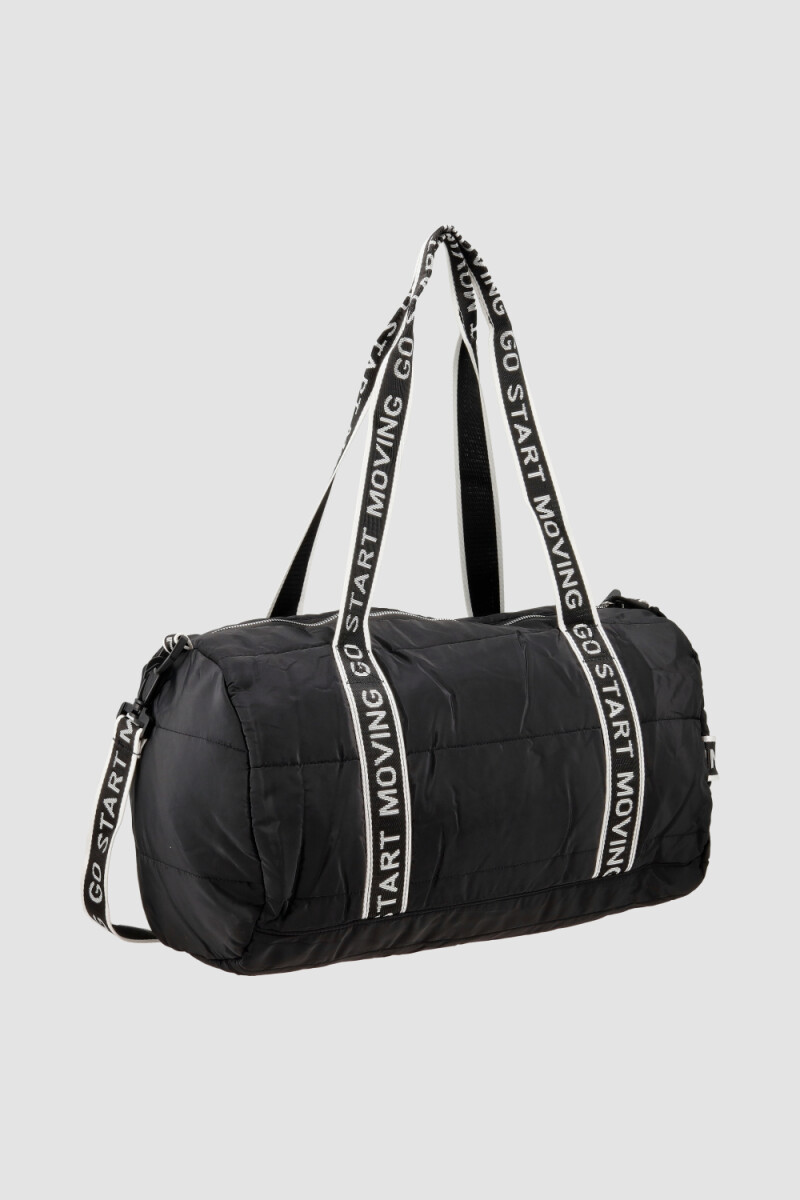 Bolso deportivo tubo Negro