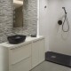 PLATO DE DUCHA 80X100 PLATO RESINA MARMOL NEGRO NEGRO