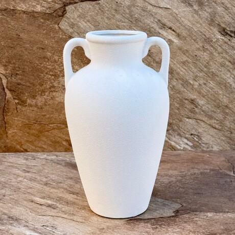 Florero Decorativo De Ceramica 15.5cm x 15.5cm x 27.5cm Florero Decorativo De Ceramica 15.5cm x 15.5cm x 27.5cm