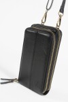 Porta celular tarjetero antique negro