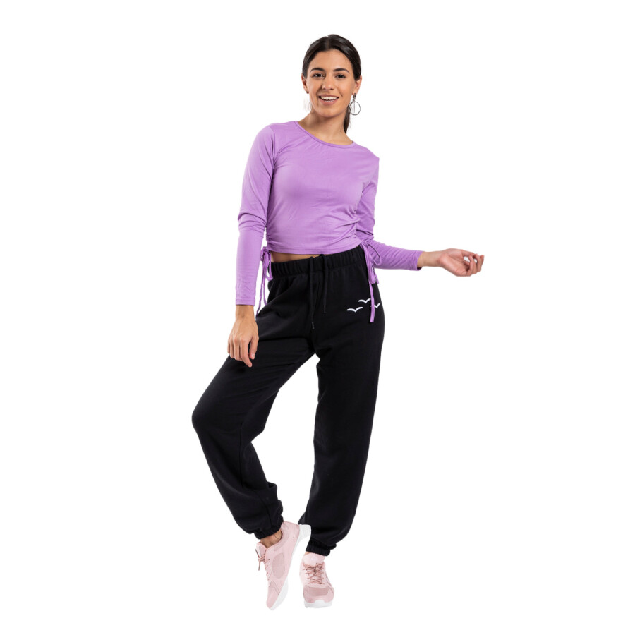 *CHERRY PANT BLACK