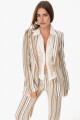 Blazer Turin Stripe Beige