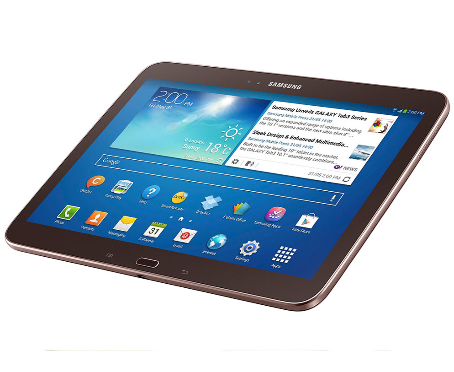 Tablet Samsung Galaxy Tab 3 P5220 1.6GHZ, 16GB, Pantalla 10.1'' GSM/4G 