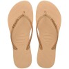 Sandalias Havaianas Slim Glitter Ii Mujer Dorado