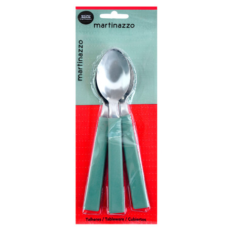 Cuchara x3 verde linea Opa Martinazzo Cuchara x3 verde linea Opa Martinazzo