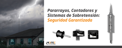 Pararrayos, Contadores y Sistemas de Sobretensión