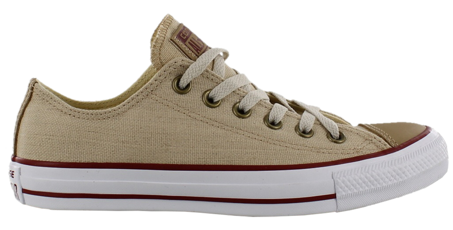 Championes Unisex Converse - All Star Star Linen Ox Converse - Beige Natural 