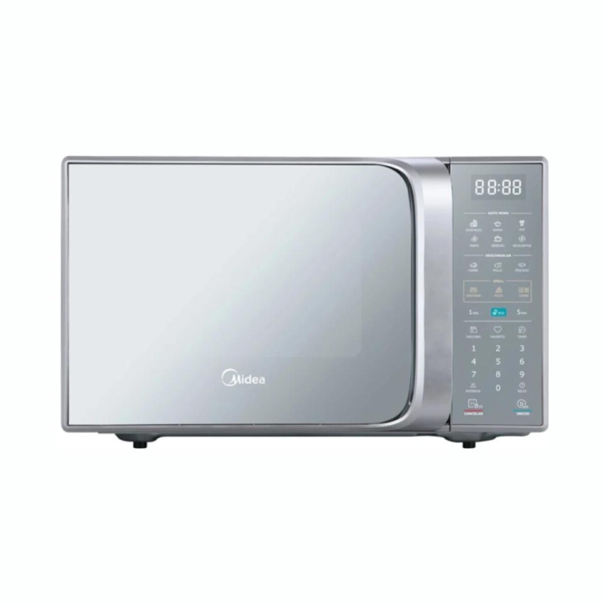 Microondas MIDEA MMO28AVVEGPC 1450W Capacidad 28L - Gris Espejado 