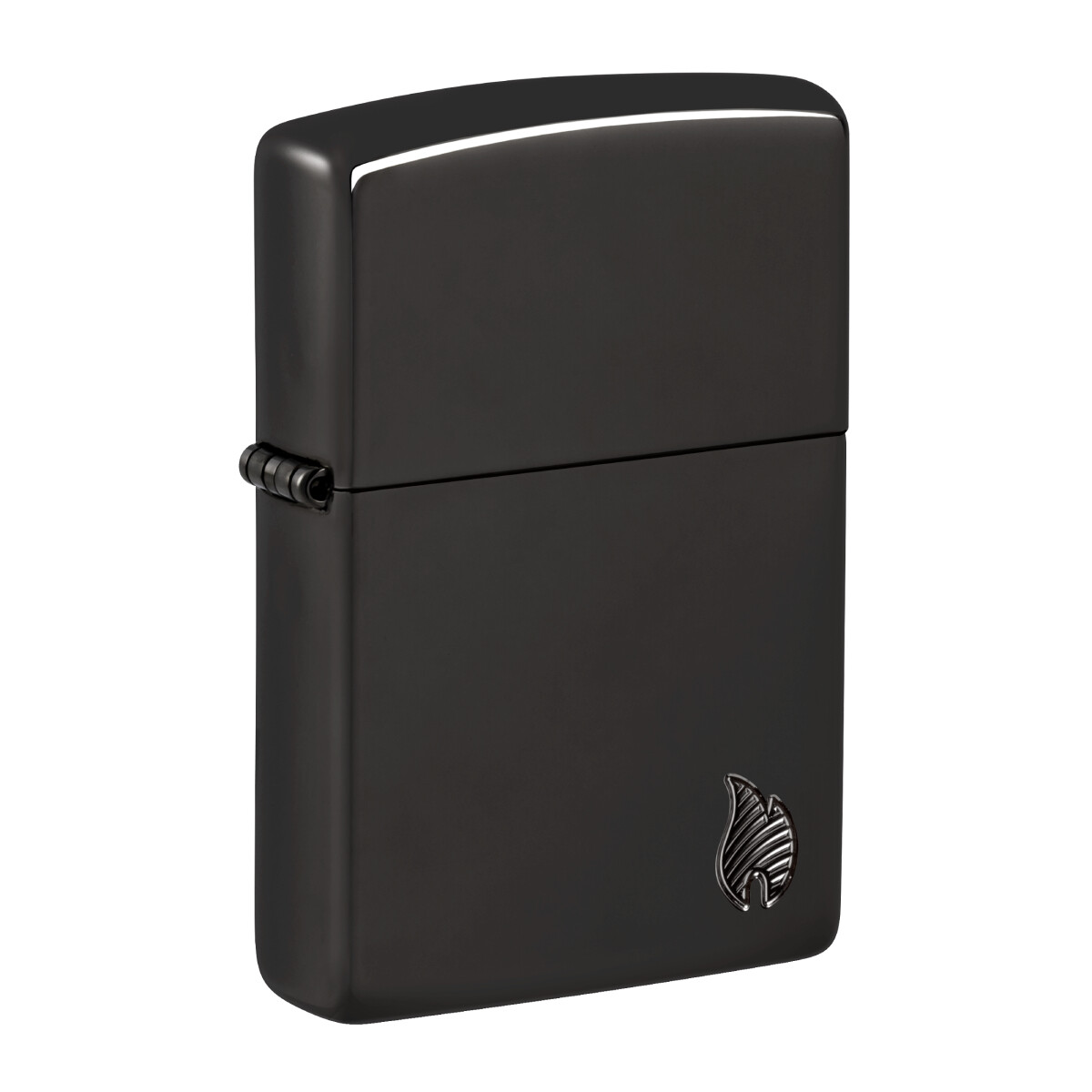 Encendedor Zippo Negro C/diseño 