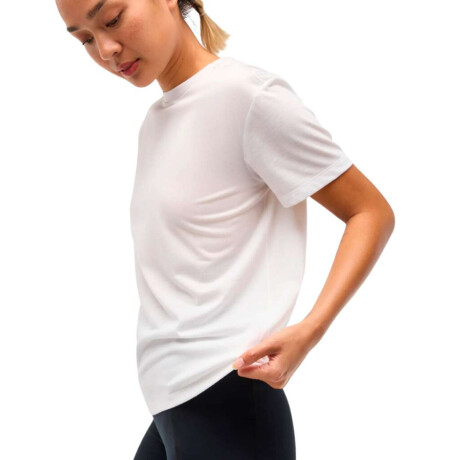 Hoka Glidetech Remera Para Mujer Blanco