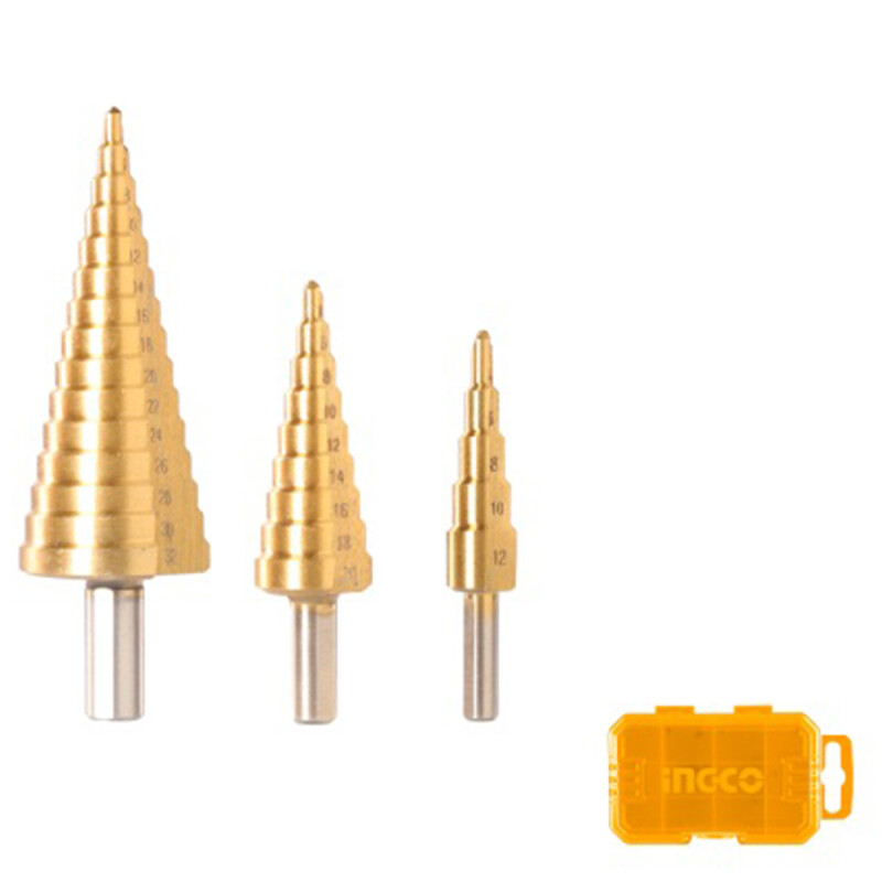 SET X 4 MECHAS CONICAS HSS4341 INGCO AKSDS2041 SET X 4 MECHAS CONICAS HSS4341 INGCO AKSDS2041