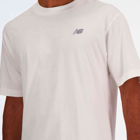 Remera Small Logo De Hombre Blanco