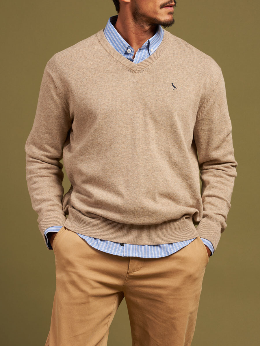 SWEATER ANIL POLANCO - Beige 