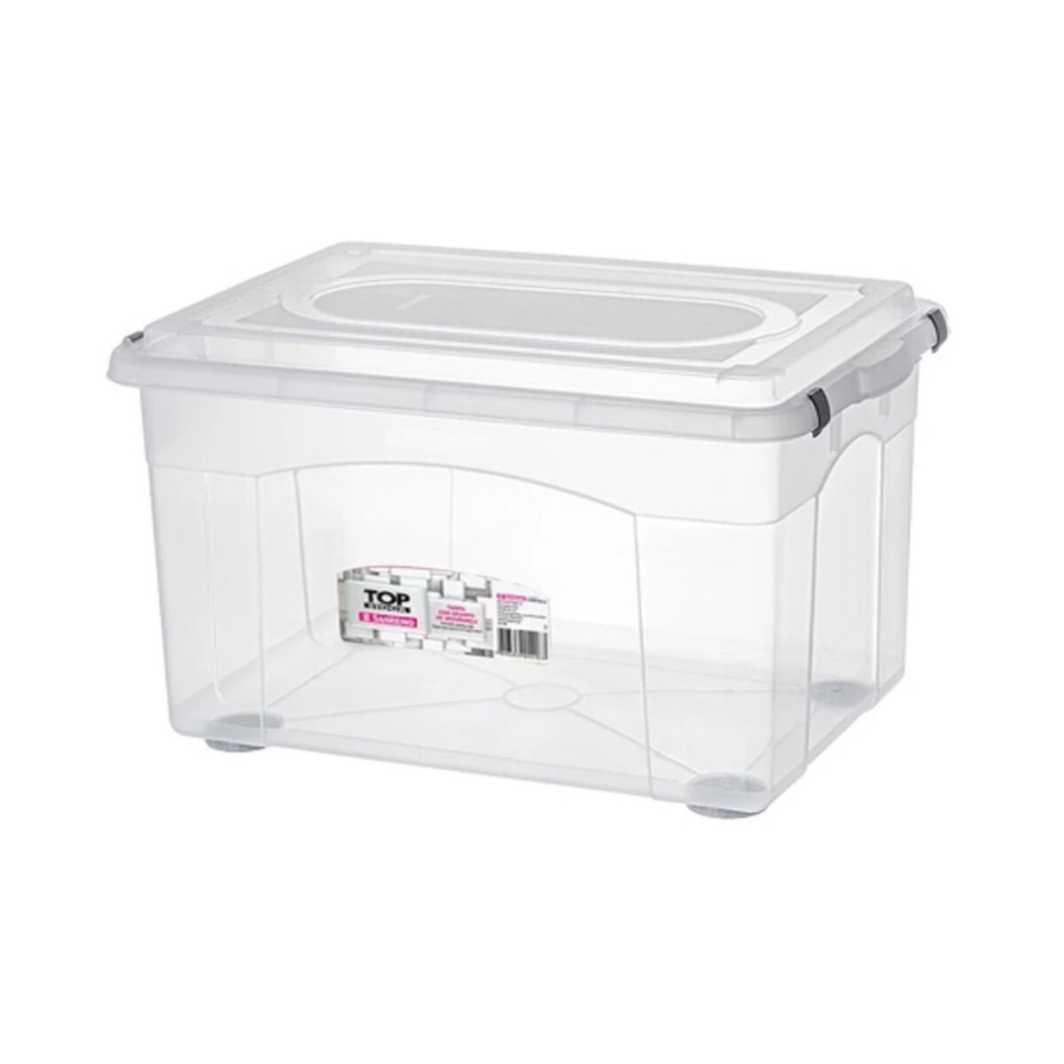 Caja Top Stock 72 Lts. Cristal -985 