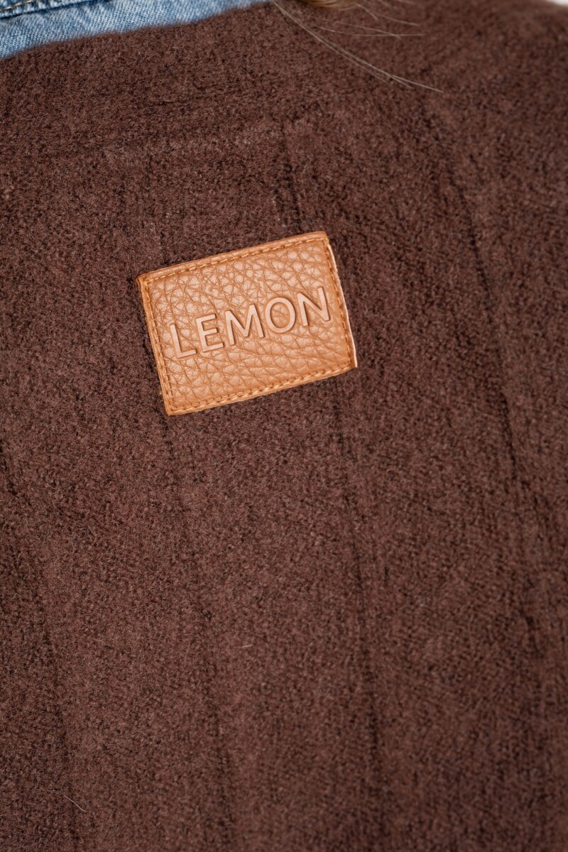 Cardigan Texturado Chocolate