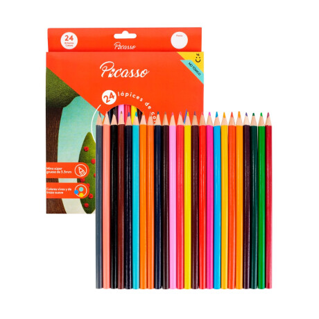 LAPICES DE COLORES PICASSO X24UDS LAPICES DE COLORES PICASSO X24UDS