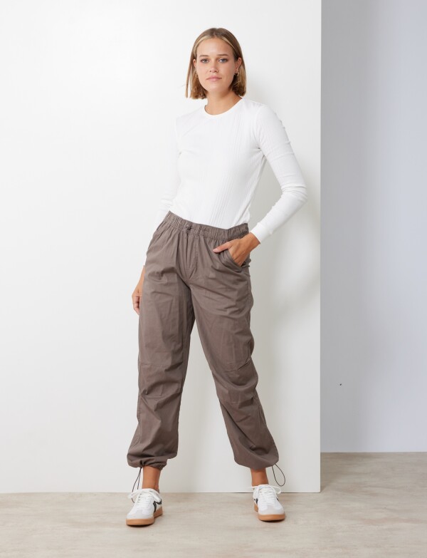 Pantalon Jogger MARRON