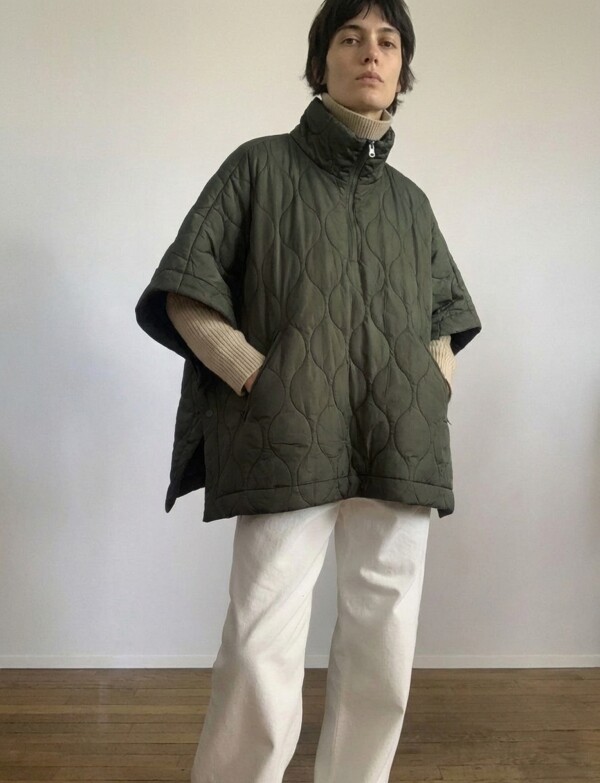 Poncho Capitoneado OLIVA