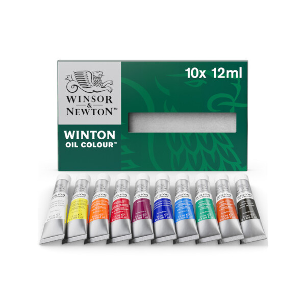 Set óleos 12 ml x 10 colores - Winsor & Newton Única