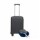 Set Valija Carry On Rígida + Almohadón Cervical Memoria Azul Gris Oscuro
