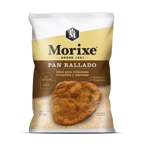 PAN RALLADO MORIXE - 5 KG Pan Rallado Morixe - 5 Kg