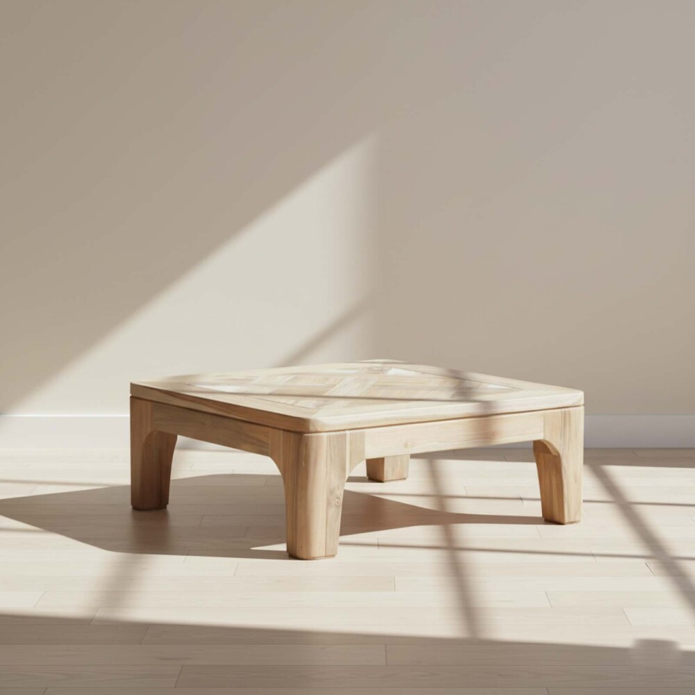 MESA RATONA MADERA NATURAL-BEIGE RENÉ NATURAL