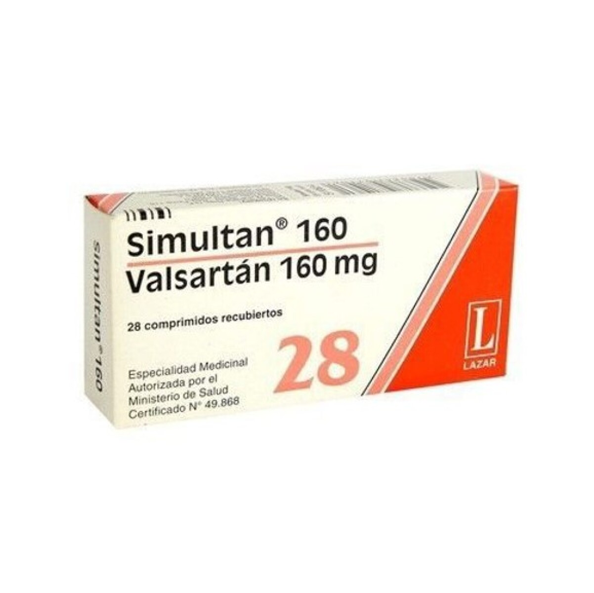 Simultan 160mg 30 Comprimidos 