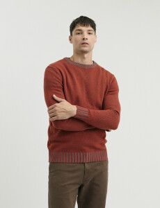 470586 SWEATER FERAUD Ladrillo