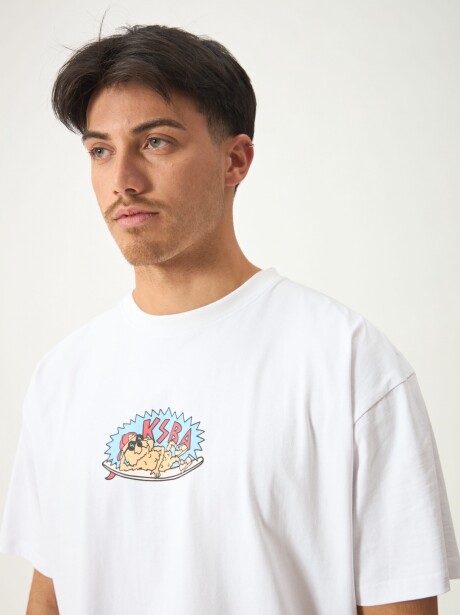 REMERA THE WAVE BLANCO