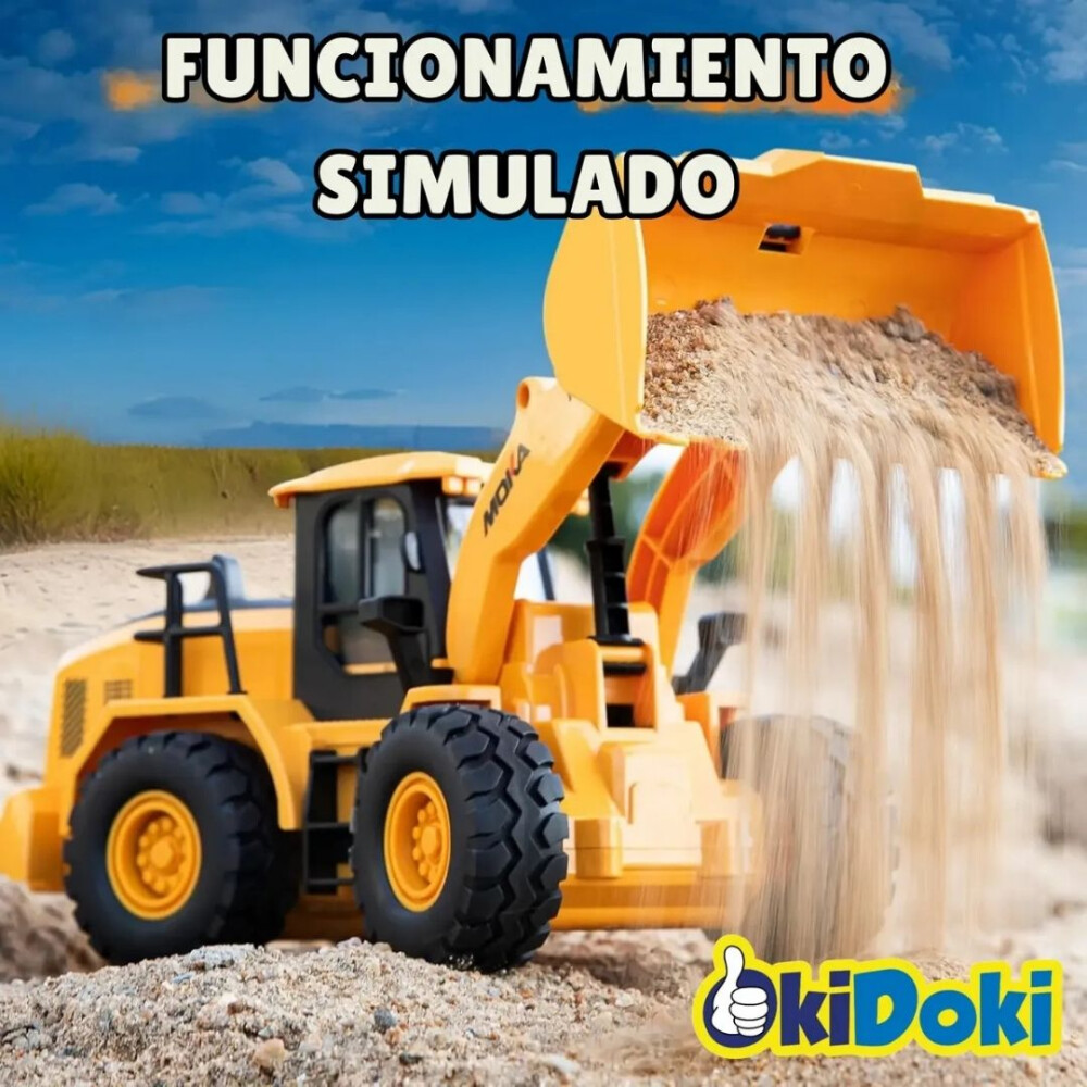 Excavadora Infantil Moka A Control Remoto Excavadora Infantil Moka A Control Remoto