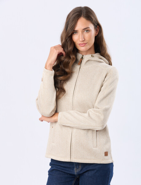 CAMPERA DE FELPA ESPECIAL Beige