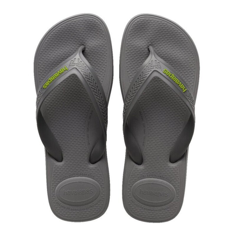 Ojota de Hombre Havaianas Top Max Comfort Gris Acero
