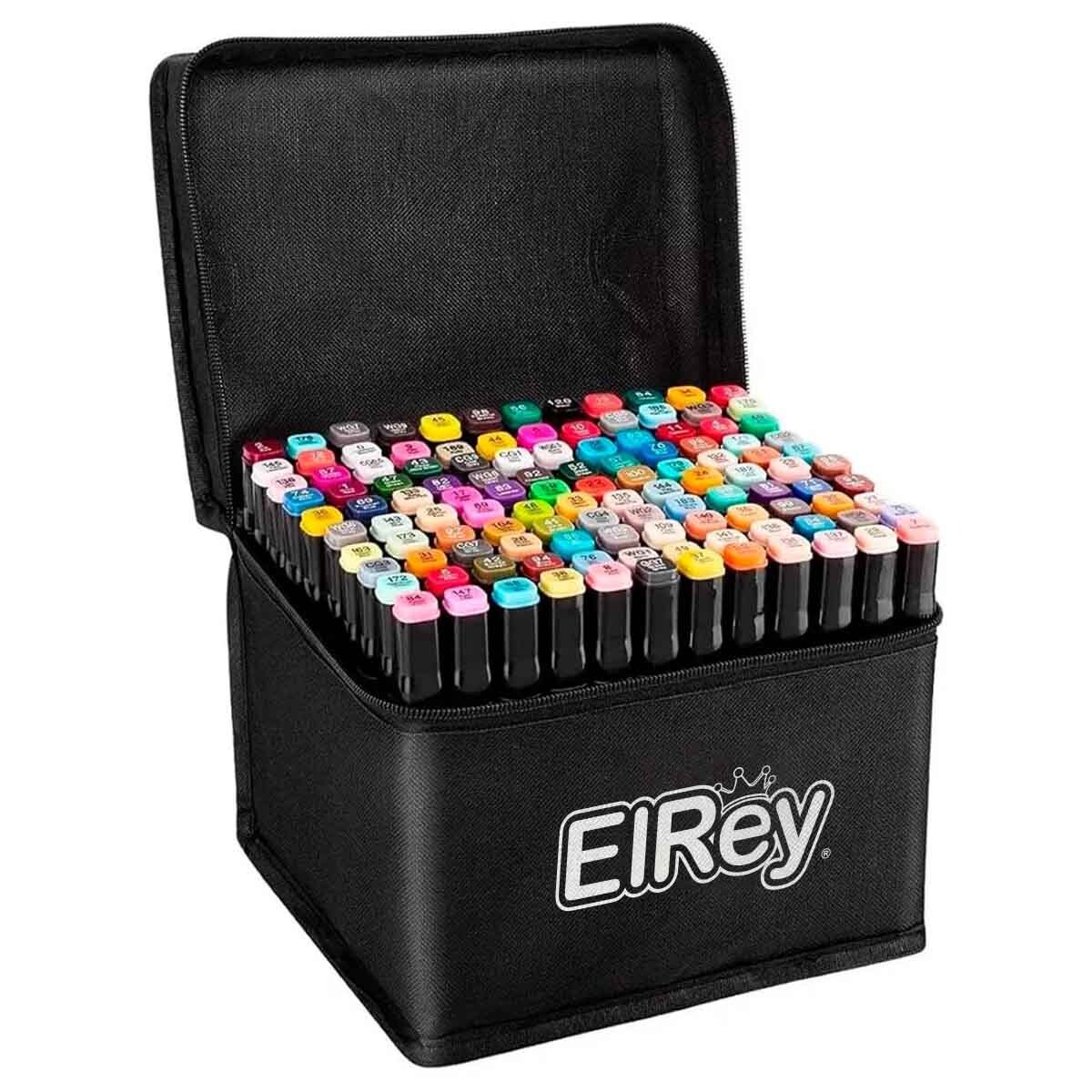 Set X120 Marcadores De Doble Punta Surtidos C/estuche - Esc007013 