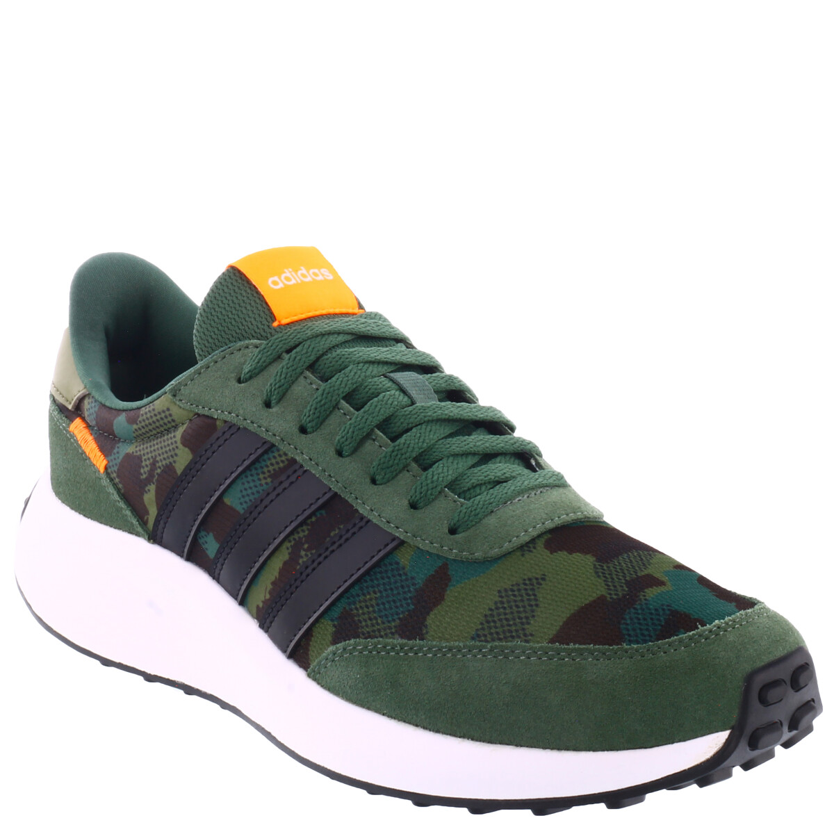 Championes de Hombre Adidas Run 70S Life Style - Camuflado - Verde - Negro 