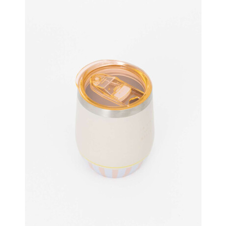 Vaso Metálico Para Café Combinacion multicolor