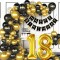 Set de Globo Completo con Número 18