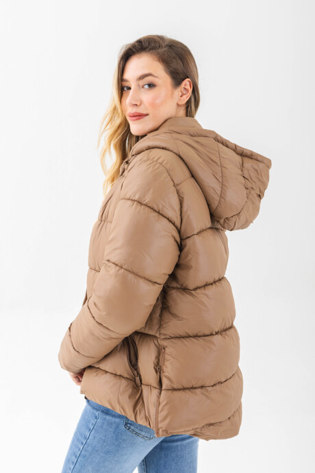 Campera Nelly Tostado