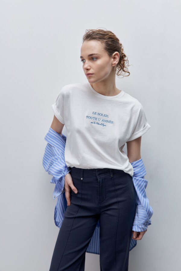 REMERA PONT Blanco