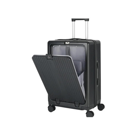 Valija Carry on rígida con bolsillo exterior Negro