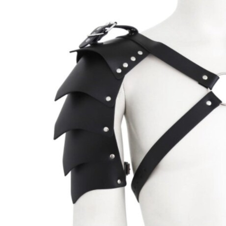 Arnés Hombre Gladiador Cuero Negro Arnés Hombre Gladiador Cuero Negro