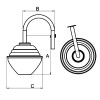 FAROL ESFER.ACRIL. 160W FAROL ESFER.ACRIL. 160W