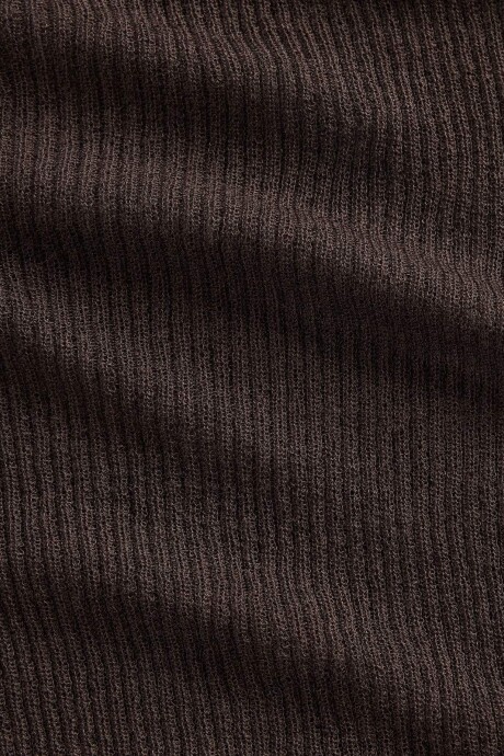 SHEER FITTED CREW Terra Brown V2