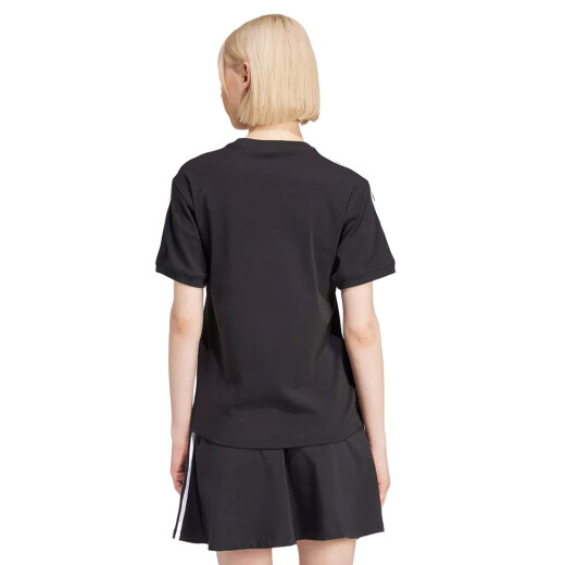 Remera Adidas 3 Stripe - Negro Remera Adidas 3 Stripe - Negro