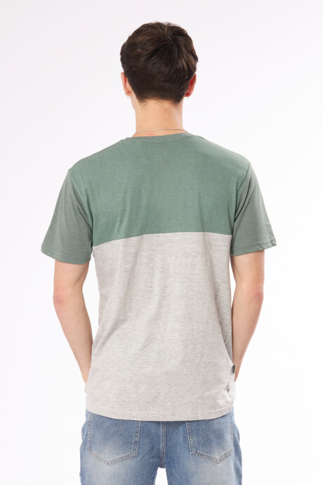 T-SHIRT VINCI RUSTY Verde Oscuro