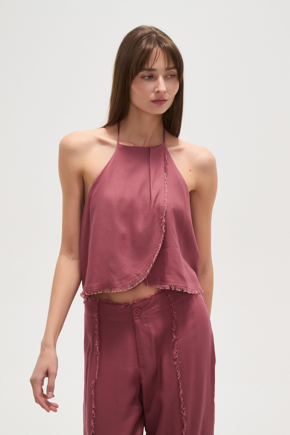 Tops Ialeico Bordeaux Claro