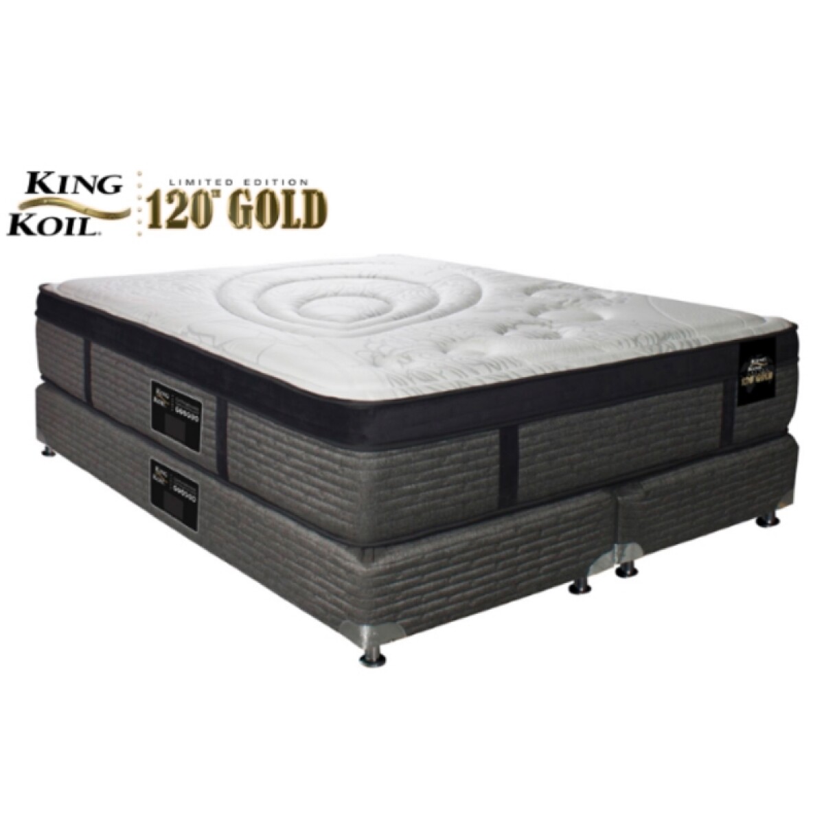 Conjunto King Koil Luxury Pocket Gold 1.60 X 2.00 