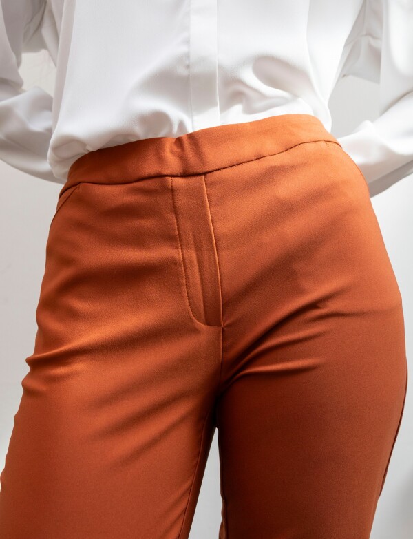 Pantalon Pull On TERRACOTA