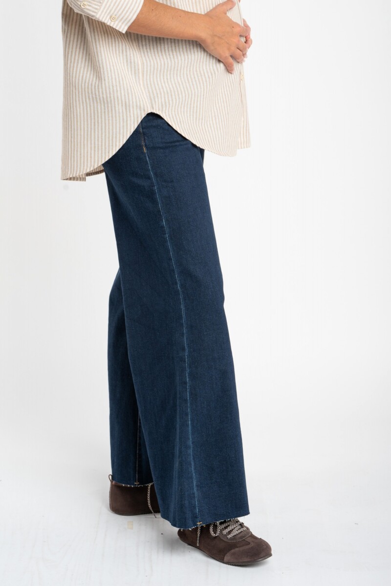 Jean Lemon Mama Flare Wide Leg Denim