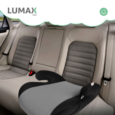 Booster Alzador de Seguridad Lumax Kids para Auto Gris